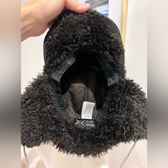 Free people KANGOL black trapper hat excellent condition one size - Picture 8 of 9